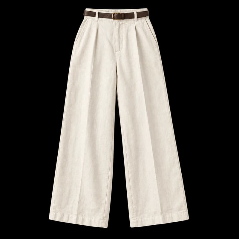 Cream trousers